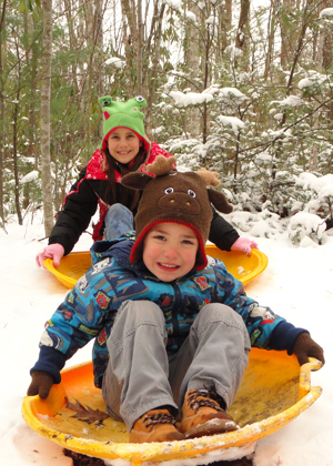 Sledding